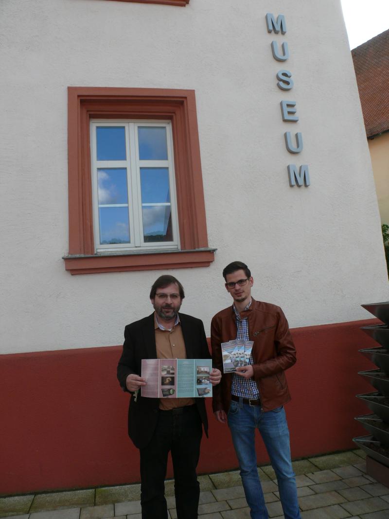 Museumsprospekt für die drei Museen der Großgemeinde Pommelsbrunn