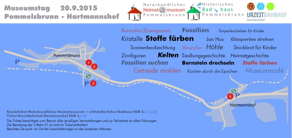 Tag der Museen am 20.9.2015 – Das Programm steht