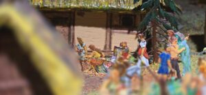 Zinnfugurendiorama, Ausschnitt